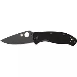 Ніж Spyderco Tenacious Black Blade, 8Cr13MoV, G-10 к:black, фото 
